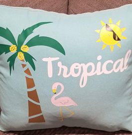 Coussin tropical